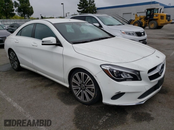 2019 Mercedes-Benz CLA 250 with VIN WDDSJ4EB3KN713722, listed as a Copart auction lot 55029274 with 49,943 mi miles and . Bid and sale history available at DreamBid. Image 4.