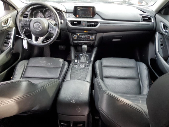 2016 Mazda Mazda6 i Touring with VIN JM1GJ1V55G1449264, listed as a Copart auction lot 88736185 with 91,560 mi miles and Salvage Title. Bid and sale history available at carsss.com. Image 8.