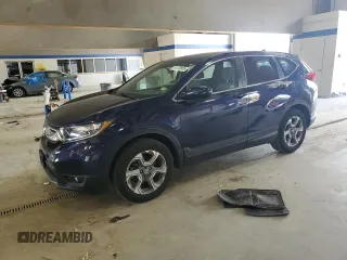 2019 Honda CR-V EX with VIN 2HKRW1H52KH508052, listed as a Copart auction lot 57238865 with 49,872 mi miles and Salvage title. Bid and sale history available at DreamBid. Image 1.