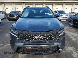 2022 Kia Sorento X-Line S with VIN 5XYRLDLC6NG160185, listed as a Copart auction lot 81243724 with 69,290 mi miles and Salvage Title. Bid and sale history available at DreamBid. Image 5.
