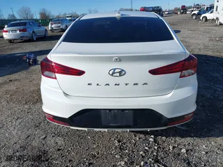 2019 Hyundai Elantra SEL with VIN 5NPD84LF4KH460401, listed as a IAAI auction lot 41826548 with 179,951 mi miles. Bid and sale history available at carsss.com. Image 16.
