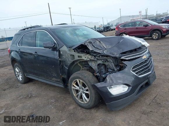 2016 Chevrolet Equinox LT z VIN 1GNFLFEK4GZ101554, wystawiony jako IAAI lot #42128135 z przebiegiem 131 539 mil mil oraz . Historia ofert i sprzedaży dostępna na DreamBid. Obrazek 1.