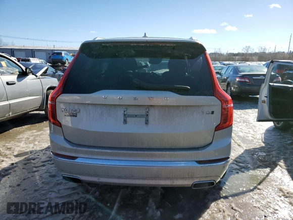 2021 Volvo XC90 Inscription with VIN YV4A22PL9M1721926, listed as a Copart auction lot 44740815 with 29,903 mi miles and Salvage Title. Bid and sale history available at carsss.com. Image 6.