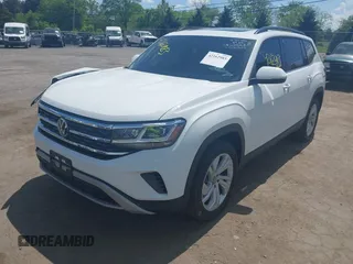 2023 Volkswagen Atlas SE with VIN 1V2JR2CA6PC530345, listed as a IAAI auction lot 42162983 with 18,535 mi miles and . Bid and sale history available at DreamBid. Image 2.