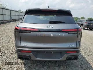 2022 Infiniti QX60 Pure with VIN 5N1DL1ES5NC338231, listed as a Copart auction lot 60042735 with 37,945 mi miles and Salvage title. Bid and sale history available at DreamBid. Image 6.