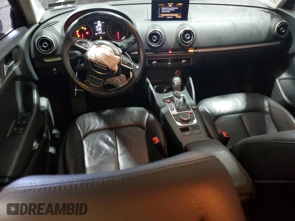 2015 Audi A3 Premium with VIN WAUACGFF4F1031851, listed as a Copart auction lot 63776735 with 156,941 mi miles and Salvage title. Bid and sale history available at DreamBid. Image 8.