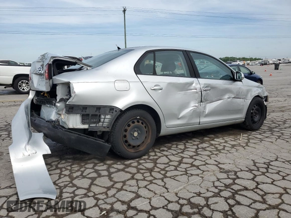 2008 Volkswagen Jetta S z VIN 3VWHM71K18M167909, wystawiony jako Copart lot #53254605 z przebiegiem 138 440 mil mil oraz Szkoda całkowita • Salvage title. Historia ofert i sprzedaży dostępna na DreamBid. Obrazek 3.