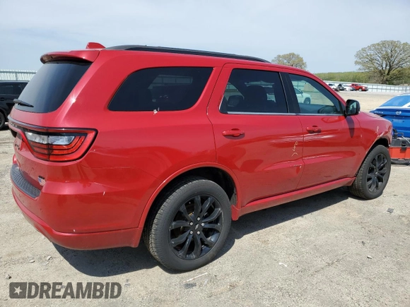 2019 Dodge Durango GT z VIN 1C4RDJDG4KC599432, wystawiony jako Copart lot #56140425 z przebiegiem 107 614 mil mil oraz Szkoda całkowita • Salvage title. Historia ofert i sprzedaży dostępna na DreamBid. Obrazek 3.