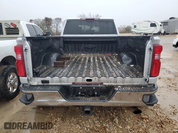2022 Chevrolet Silverado 3500HD LT with VIN 1GC4YTE73NF267686, listed as a Copart auction lot 87634585 with 54,893 mi miles and Salvage Title. Bid and sale history available at carsss.com. Image 6.