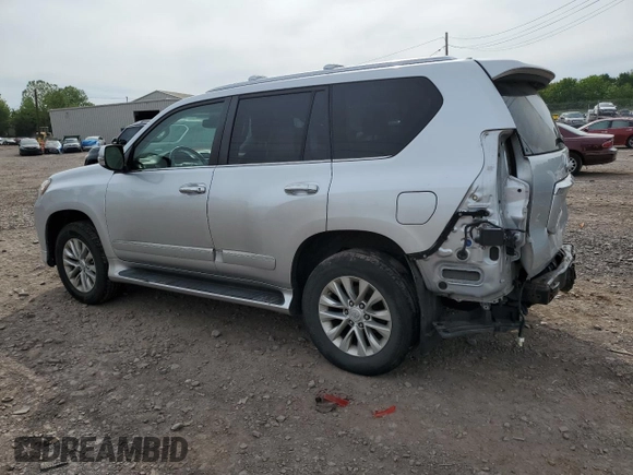 2017 Lexus GX 460 z VIN JTJBM7FX8H5156518, wystawiony jako Copart lot #57620195 z przebiegiem 100 111 mil mil oraz Szkoda całkowita • Salvage title. Historia ofert i sprzedaży dostępna na DreamBid. Obrazek 2.