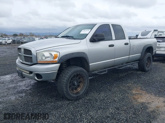2006 Dodge Ram 2500 SLT with VIN 1D7KS28C16J172981, listed as a IAAI auction lot 41807076 with 350,498 mi miles. Bid and sale history available at carsss.com. Image 19.