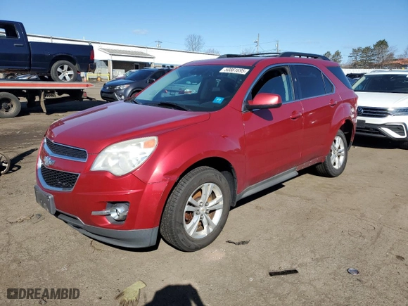 2013 Chevrolet Equinox LT with VIN 2GNFLNEK4D6213711, listed as a Copart auction lot 50861695 with 120,027 mi miles and Salvage Title. Bid and sale history available at carsss.com. Image 1.