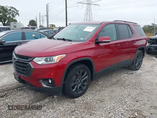 2018 Chevrolet Traverse RS with VIN 1GNERJKX1JJ278288, listed as a IAAI auction lot 41342847 with 1 mi miles. Bid and sale history available at carsss.com. Image 2.
