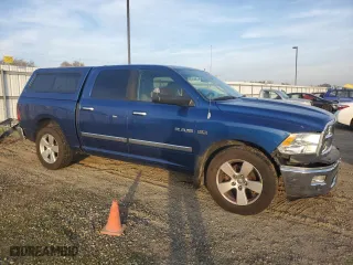 2009 Dodge Ram 1500 SLT with VIN 1D3HB13T59S703563, listed as a Copart auction lot 84047394 with 170,408 mi miles and Salvage Title. Bid and sale history available at carsss.com. Image 4.