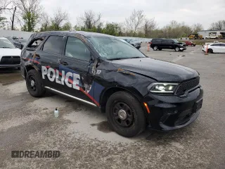 2024 Dodge Durango Special Service with VIN 1C4SDJFT0RC138993, listed as a Copart auction lot 53487835 with 6,847 mi miles and Salvage title. Bid and sale history available at DreamBid. Image 4.