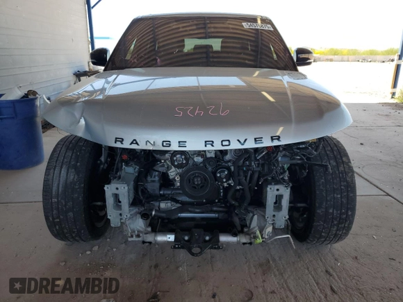 2021 Land Rover Range Rover Sport HST with VIN SALWS2RU1MA783957, listed as a Copart auction lot 54576875 with 25,145 mi miles and Salvage title. Bid and sale history available at DreamBid. Image 5.