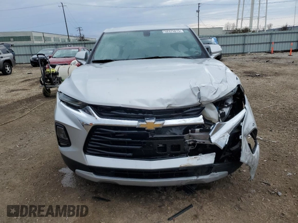 2020 Chevrolet Blazer LT with VIN 3GNKBHRS1LS618065, listed as a Copart auction lot 52375015 with 57,904 mi miles and Salvage title. Bid and sale history available at DreamBid. Image 5.