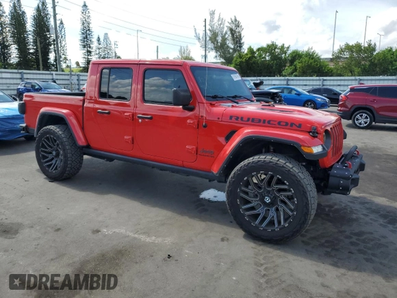2021 Jeep Gladiator Rubicon с VIN 1C6JJTBG0ML569133, выставлен на аукционе Copart как лот 61994745 с пробегом 23 785 миль миль и Чистый • Clean title. История ставок и продаж доступна на DreamBid. Изображение 4.