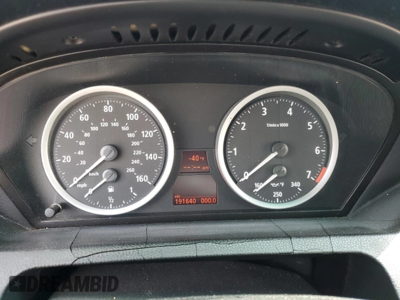 2006 BMW 6 Series 650Ci z VIN WBAEK13406CN75613, wystawiony jako Copart lot #56288515 z przebiegiem 191 640 mil mil oraz Szkoda całkowita • Salvage title. Historia ofert i sprzedaży dostępna na DreamBid. Obrazek 9.