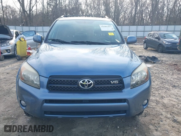 2007 Toyota RAV4 Sport with VIN JTMZK32V476007438, listed as a IAAI auction lot 41502417 with 183,145 mi miles and . Bid and sale history available at DreamBid. Image 12.