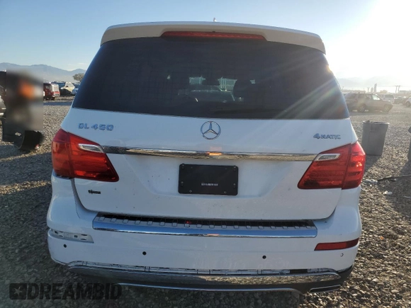 2016 Mercedes-Benz GL with VIN 4JGDF6EE7GA689204, listed as a Copart auction lot 78538184 with 95,611 mi miles and Salvage Title. Bid and sale history available at carsss.com. Image 6.
