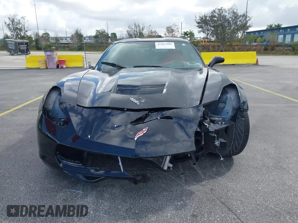 2016 Chevrolet Corvette 3LT with VIN 1G1YF2D73G5118201, listed as a IAAI auction lot 41487006 with 38,489 mi miles. Bid and sale history available at carsss.com. Image 6.