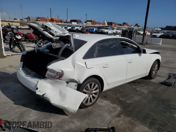 2012 Audi A4 Premium с VIN WAUAFAFL5CA117773, выставлен на аукционе Copart как лот 51707995 с пробегом Не указан миль и Списание • Salvage title. История ставок и продаж доступна на DreamBid. Изображение 3.