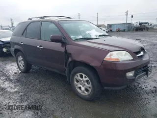 2002 Acura MDX Touring Pkg with VIN 2HNYD18652H500976, listed as a IAAI auction lot 41450892 with 174,921 mi miles. Bid and sale history available at carsss.com. Image 1.