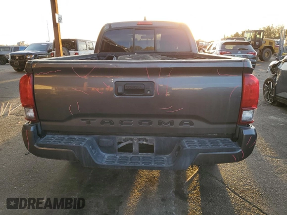 2020 Toyota Tacoma SR with VIN 5TFRX5GN5LX166219, listed as a Copart auction lot 48526935 with 92,727 mi miles and Salvage Title. Bid and sale history available at DreamBid. Image 6.