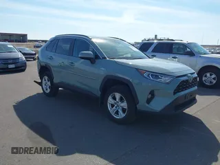 2021 Toyota RAV4 Hybrid XLE with VIN 4T3RWRFVXMU042576, listed as a IAAI auction lot 41904547 with 27,675 mi miles. Bid and sale history available at carsss.com. Image 1.
