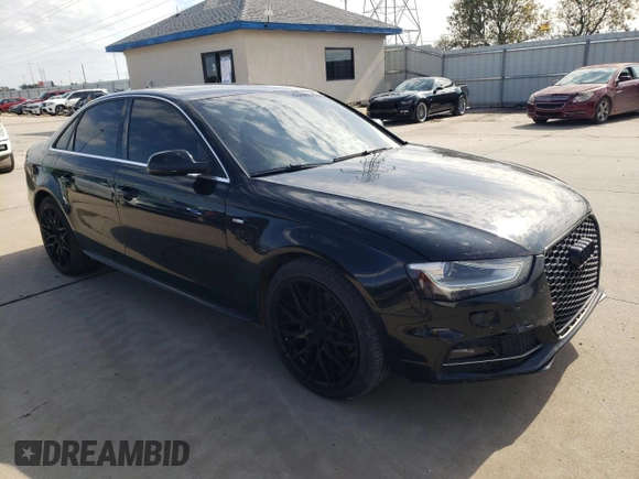 2015 Audi A4 Premium with VIN WAUAFAFL8FN011959, listed as a Copart auction lot 79012894 with 91,967 mi miles and Salvage Title. Bid and sale history available at carsss.com. Image 4.