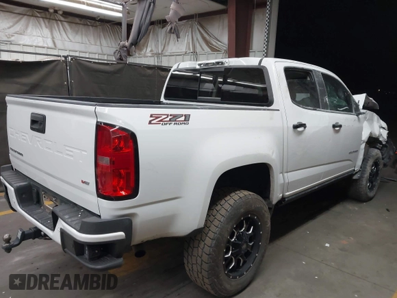 2021 Chevrolet Colorado 4WD Z71 with VIN 1GCGTDENXM1114914, listed as a IAAI auction lot 42096272 with 78,203 mi miles and . Bid and sale history available at DreamBid. Image 4.