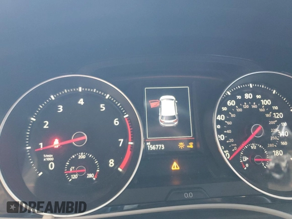 2018 Volkswagen GTI S z VIN 3VW547AU4JM266184, wystawiony jako Copart lot #57341305 z przebiegiem 156 773 mil mil oraz Szkoda całkowita • Salvage title. Historia ofert i sprzedaży dostępna na DreamBid. Obrazek 9.