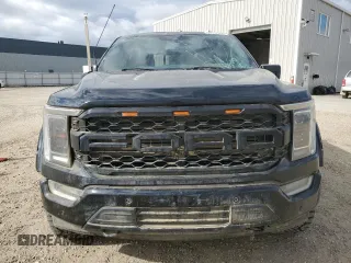 2022 Ford F-150 XL with VIN 1FTFW1E52NKE31356, listed as a Copart auction lot 56332355 with 161,754 mi miles and Salvage Title. Bid and sale history available at DreamBid. Image 5.