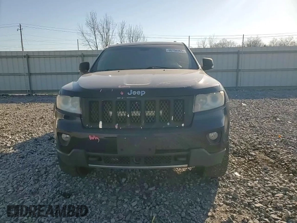 2013 Jeep Grand Cherokee Overland with VIN 1C4RJFCT8DC523252, listed as a Copart auction lot 48706965 with 173,325 mi miles and Salvage Title. Bid and sale history available at carsss.com. Image 12.