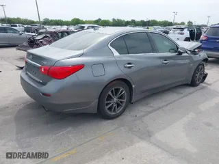 2017 Infiniti Q50 3.0t Premium with VIN JN1EV7AR5HM838898, listed as a IAAI auction lot 41864142 with 87,789 mi miles. Bid and sale history available at carsss.com. Image 4.