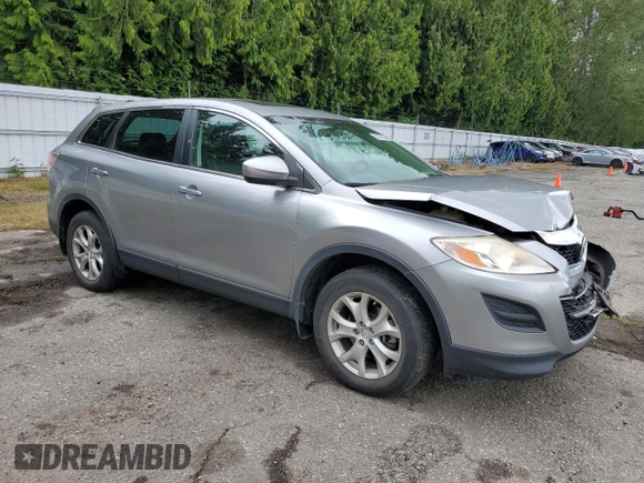 2011 Mazda CX-9 Touring with VIN JM3TB3CV7B0326839, listed as a Copart auction lot 57061345 with 111,832 mi miles and Salvage title. Bid and sale history available at DreamBid. Image 4.