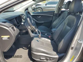 2014 Hyundai Elantra GT with VIN KMHD35LH6EU224649, listed as a Copart auction lot 53884225 with 126,050 mi miles and Salvage Title. Bid and sale history available at carsss.com. Image 7.