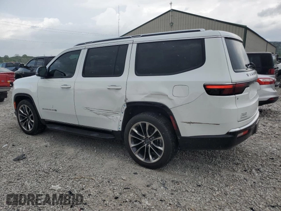 2023 Jeep Wagoneer Series II with VIN 1C4SJVBP0PS546311, listed as a Copart auction lot 55163665 with 23,576 mi miles and Salvage title. Bid and sale history available at DreamBid. Image 2.