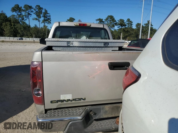 2006 GMC Canyon Work Truck with VIN 1GTCS148368195230, listed as a Copart auction lot 76758304 with 324,723 mi miles and Clean Title. Bid and sale history available at carsss.com. Image 6.