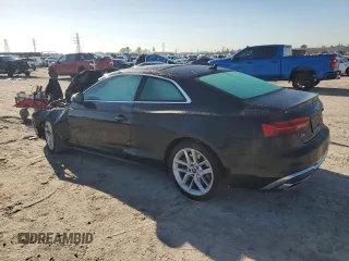 2023 Audi A5 S line Premium z VIN WAUSAAF57PA016261, wystawiony jako Copart lot #48759225 z przebiegiem Nie podano mil oraz Szkoda całkowita • Salvage title. Historia ofert i sprzedaży dostępna na DreamBid. Obrazek 2.