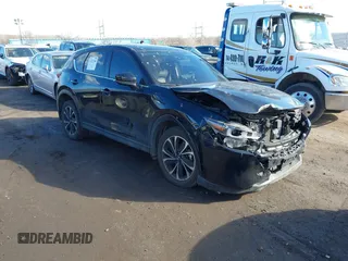 2022 Mazda CX-5 2.5 S Premium Package with VIN JM3KFBDM8N1544898, listed as a IAAI auction lot 41471186 with 15,822 mi miles. Bid and sale history available at carsss.com. Image 1.