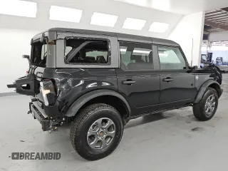 2025 Ford Bronco Big Bend with VIN 1FMDE7BH9SLA43618, listed as a Copart auction lot 63977985 with 4,630 mi miles and Salvage title. Bid and sale history available at DreamBid. Image 3.