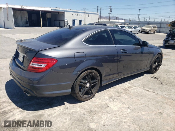 2013 Mercedes-Benz C 350 with VIN WDDGJ5HB4DF958498, listed as a Copart auction lot 68553554 with 73,611 mi miles and Salvage Title. Bid and sale history available at carsss.com. Image 3.