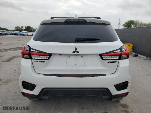 2021 Mitsubishi Outlander Sport ES with VIN JA4ARUAU6MU016859, listed as a Copart auction lot 47898725 with 64,642 mi miles and Non Repairable. Bid and sale history available at carsss.com. Image 6.