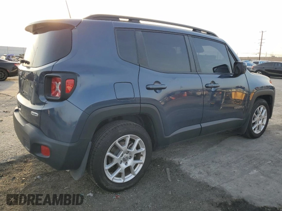 2021 Jeep Renegade Latitude z VIN ZACNJCBB3MPN13260, wystawiony jako Copart lot #43588315 z przebiegiem 47 494 mil mil oraz Szkoda całkowita • Salvage title. Historia ofert i sprzedaży dostępna na DreamBid. Obrazek 3.