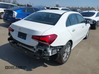 2021 Mercedes-Benz A 220 with VIN W1K3G4EB7MJ267474, listed as a IAAI auction lot 42172963 with 33,086 mi miles and . Bid and sale history available at DreamBid. Image 4.