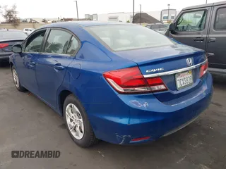 2013 Honda Civic LX z VIN 19XFB2F51DE281886, wystawiony jako IAAI lot #42397755 z przebiegiem 170 895 mil mil oraz . Historia ofert i sprzedaży dostępna na DreamBid. Obrazek 3.