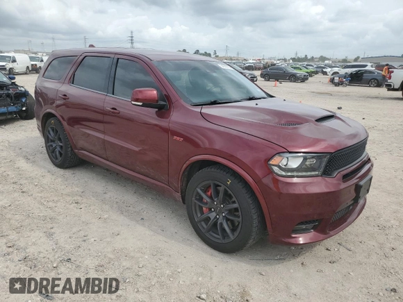 2018 Dodge Durango SRT с VIN 1C4SDJGJ7JC213321, выставлен на аукционе Copart как лот 54990105 с пробегом 118 519 миль миль и Списание • Salvage title. История ставок и продаж доступна на DreamBid. Изображение 4.