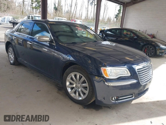 2013 Chrysler 300 with VIN 2C3CCAET7DH673242, listed as a IAAI auction lot 41785948 with 135,968 mi miles. Bid and sale history available at carsss.com. Image 1.